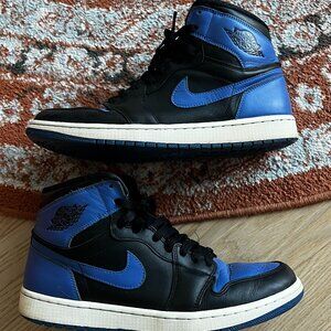 Size 10.5 - Air Jordan 1 Retro OG 2013 High Royal Preowed